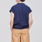 Stand Collar Blouse - SANS & SANS