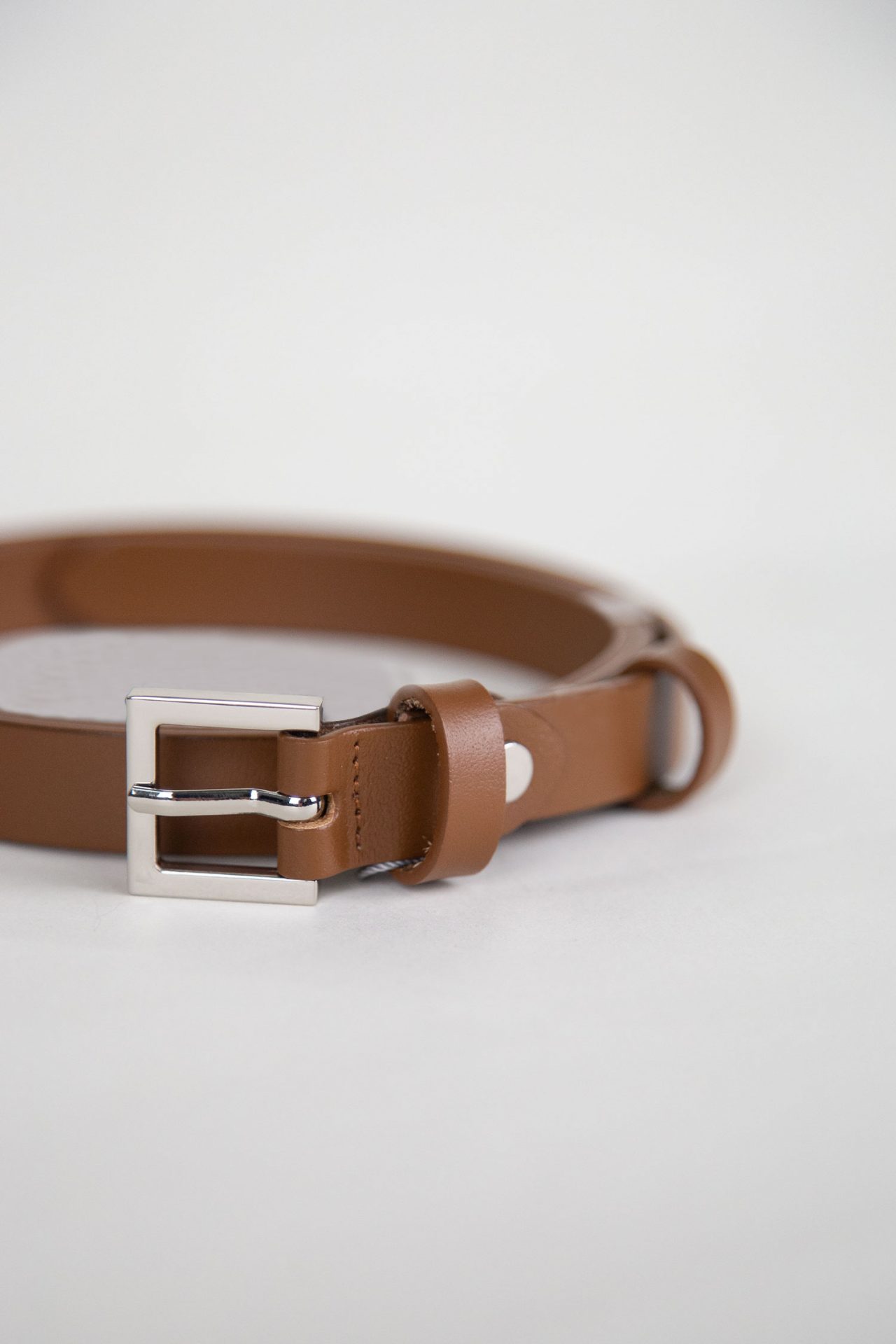 Slim Leather Belt - SANS & SANS
